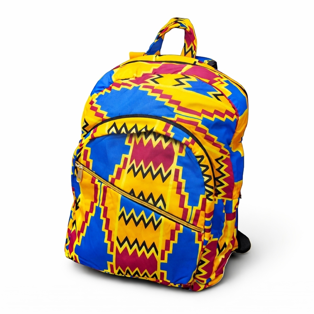 Vibrant Geometric Backpack